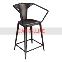 Industrial Impact Bar Stool