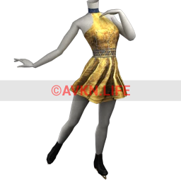 Ice Skating Costume (Gold)