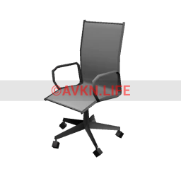 Modern Office Desk Chair - White