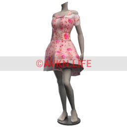 Yume Strawberry Pink Sun Dress