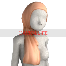 Simple Headscarf (Peach)