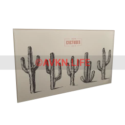 The Cacti Wall Art