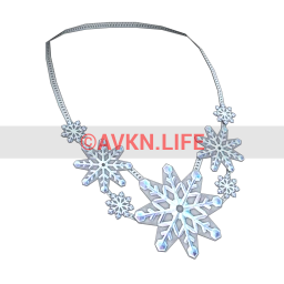 Cosmos Charming Snowflake Necklace