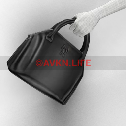 LKWD Couture Gloss Bag - Jet Black