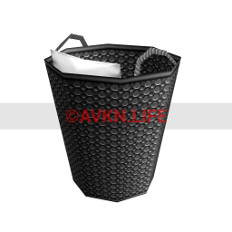 Curvilinear Waste Basket