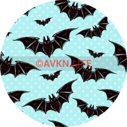 Bats In Blue Sky Wallpaper