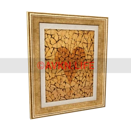 Resort Wooden Heart Wall Art