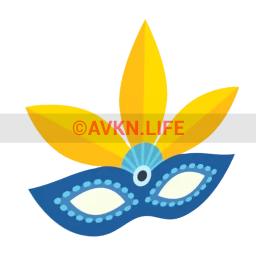 Brazil Masquerade Sticker