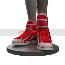 Drop Science Critical Red Sneakers