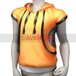 World of Dance Performance Top (Orange)