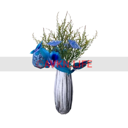 Luxe Lobelia Flower Vase