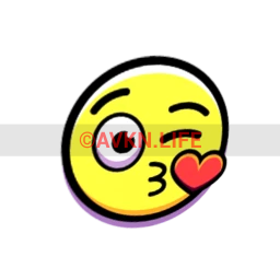 Air Kiss Emoji Sticker