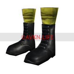 Black Rainbow Shuffle Boots