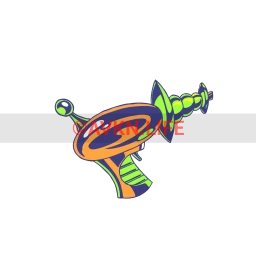 Ray Gun Sticker