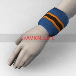 Retro Fitness Armband - Blue