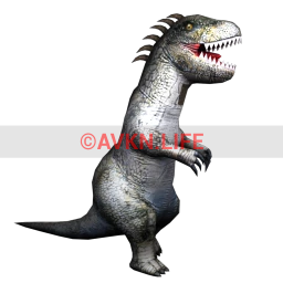 Cosmos Dinosaur Costume (Silver)