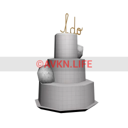 Minimalist Wedding Cake