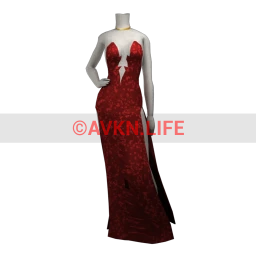 Ikon Red Rivulet Dress