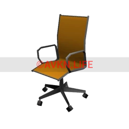 Modern Office Desk Chair - Orange