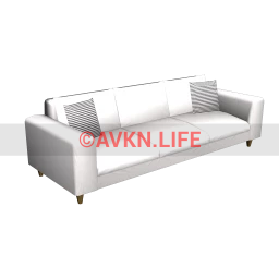 K?lke Ice White Sofa