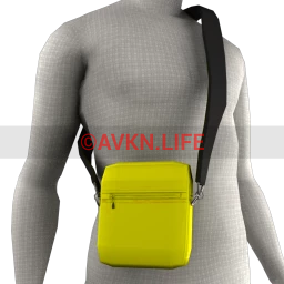 Drop Science Beat Shoulder Bag (Yellow)