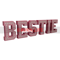 Bestie Photo Prop