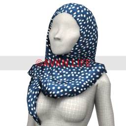 Simple Headscarf (Spotted)