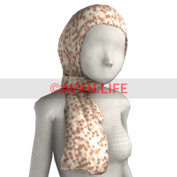 Simple Headscarf (Dotted)