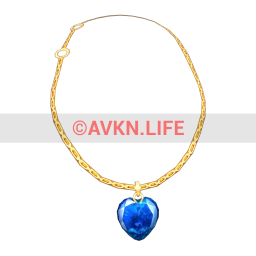 Prysm Lunarheart Necklace (Sapphire)