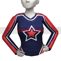 Cosmos Stars Cheerleader Top