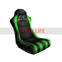 Luxe Edge Gaming Chair (Green)