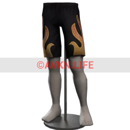 Front Row Charring Shell Shorts