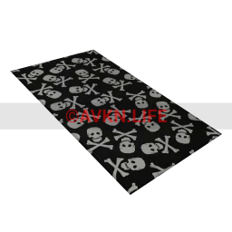 Cosmos Night of Skulls Rug