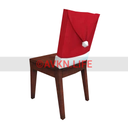 Covered Dining Chair - Santa's Helper