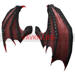 Cosmos Immortal Dragon Wings (Blood Ruby)