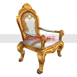 Noble Throne - Beldassare - White