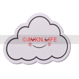 Happy Cloud Sticker