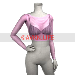 Front Row Stuntin' Mesh Top - Pink