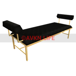 Luxe Currents Bench - Black