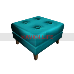 Minut Footstool - Teal