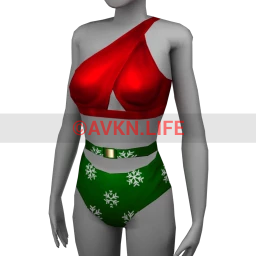 Mahiki Merry Snowfall Bikini