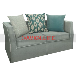 Coastal Crystalline Waters Sofa