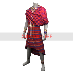 Mondial Traditional Maasai Shuka Outfit