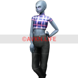 Black Rainbow Zombie Girl Outfit