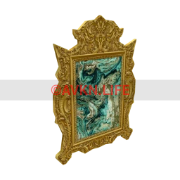 Reign Cerulean Gold Wall Art