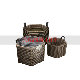 Lagom Aulum Wicker Basket Set