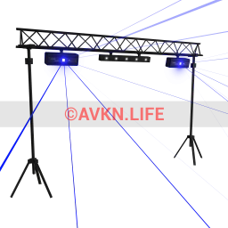 Party Laser Stage Lighting - Electric Blue