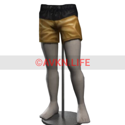 Kijane Gold Fever Metallic Shorts