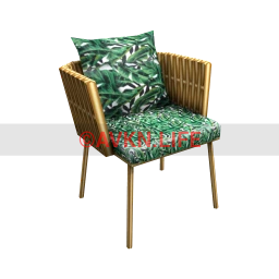 Fontabelle Tropicana Dining Chair - Palm