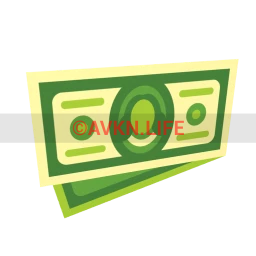 Dollar Sticker